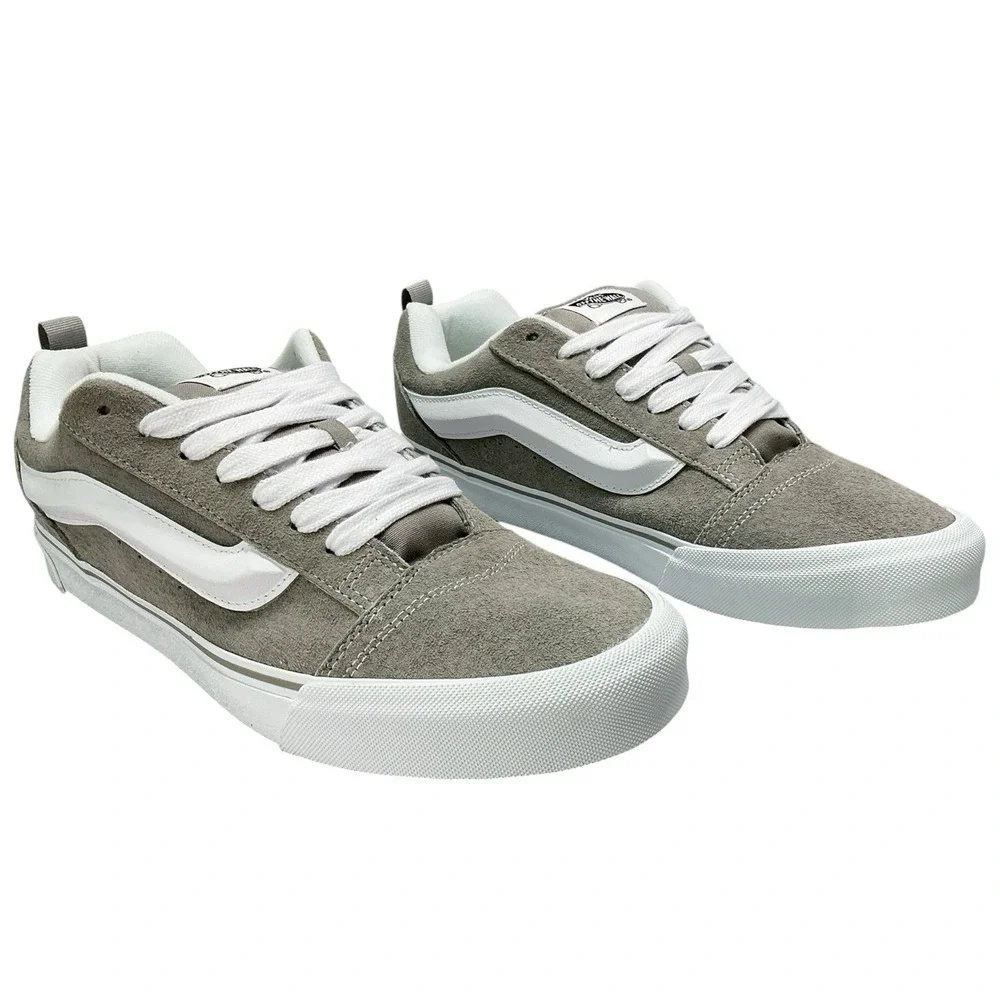Vans Kun Skool Pig Suede Grey VN000D75GRY Men's Size 12  No Box